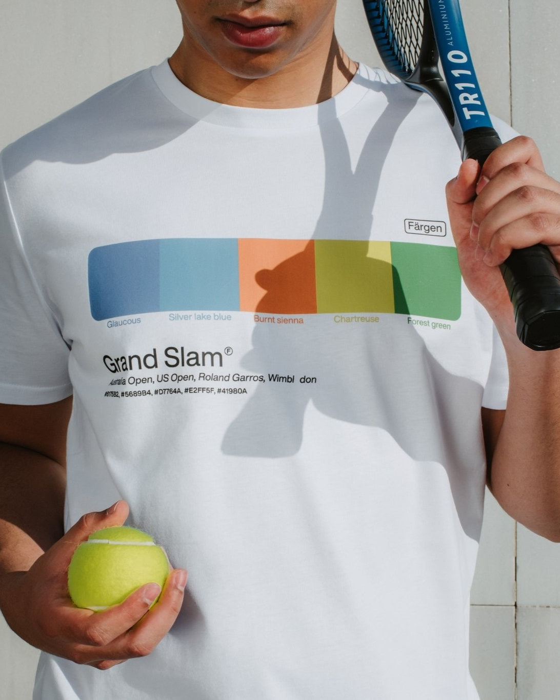 Camiseta Grand Slam - Färgen