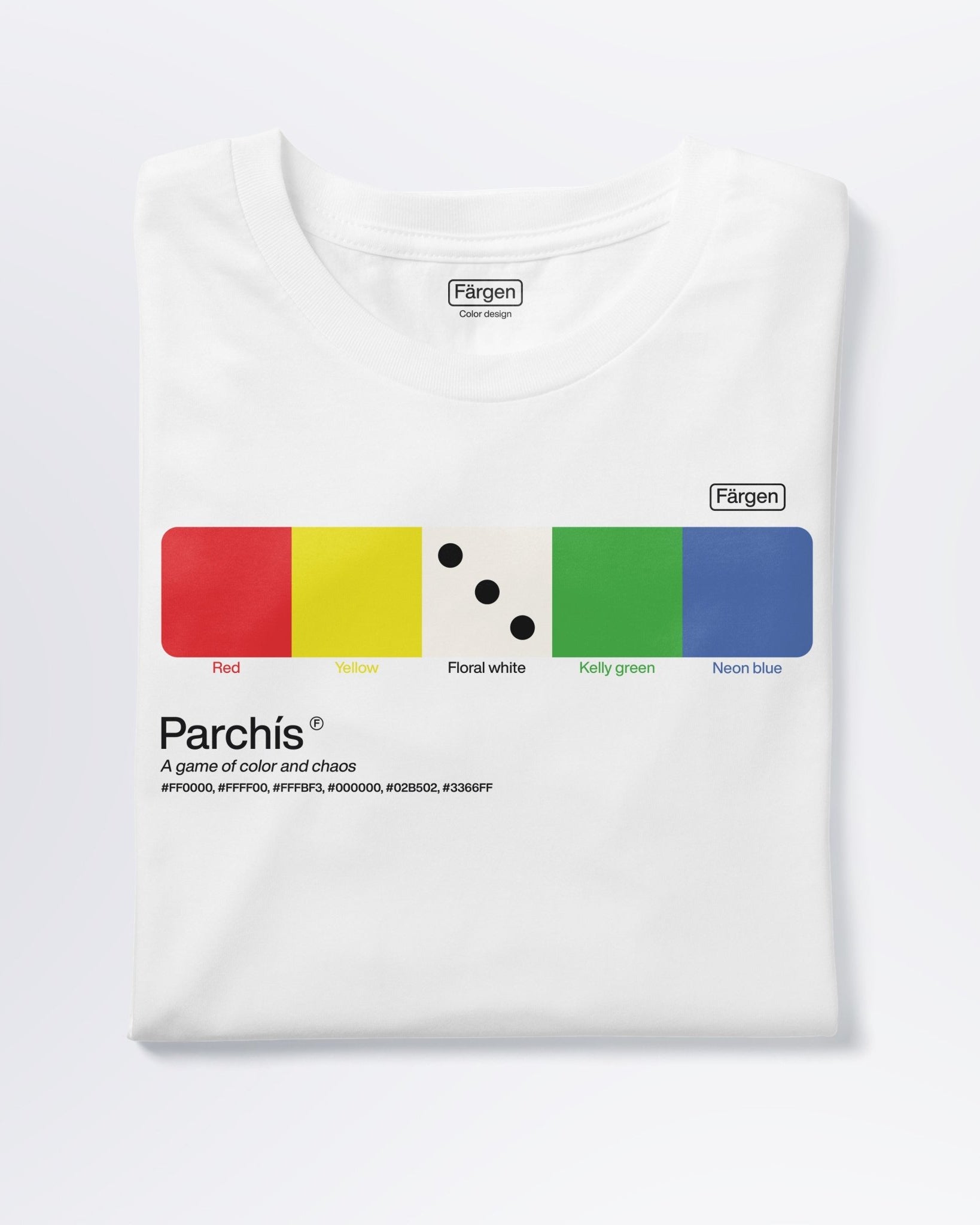 Camiseta Parchís - Färgen
