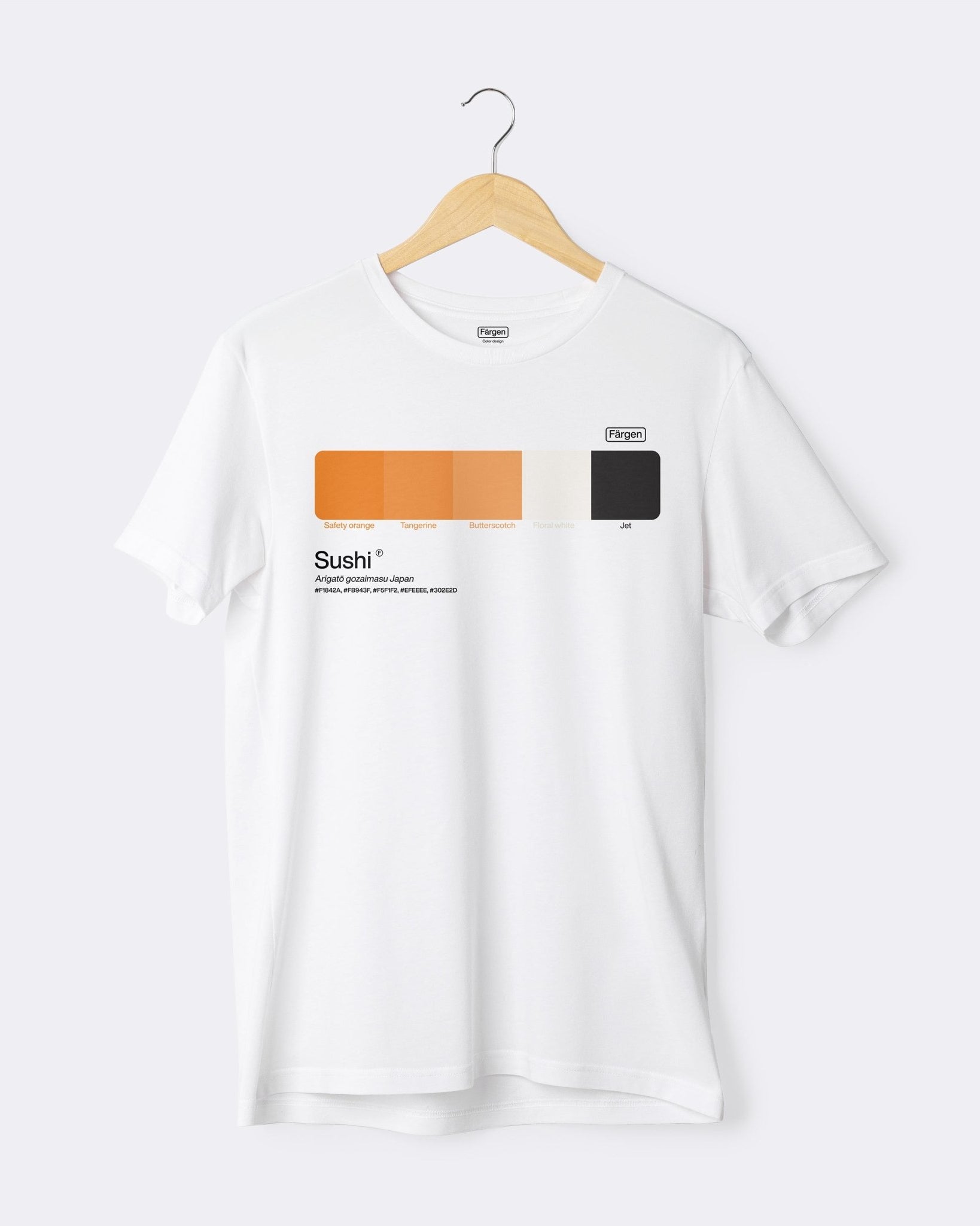 Camiseta Sushi - Färgen