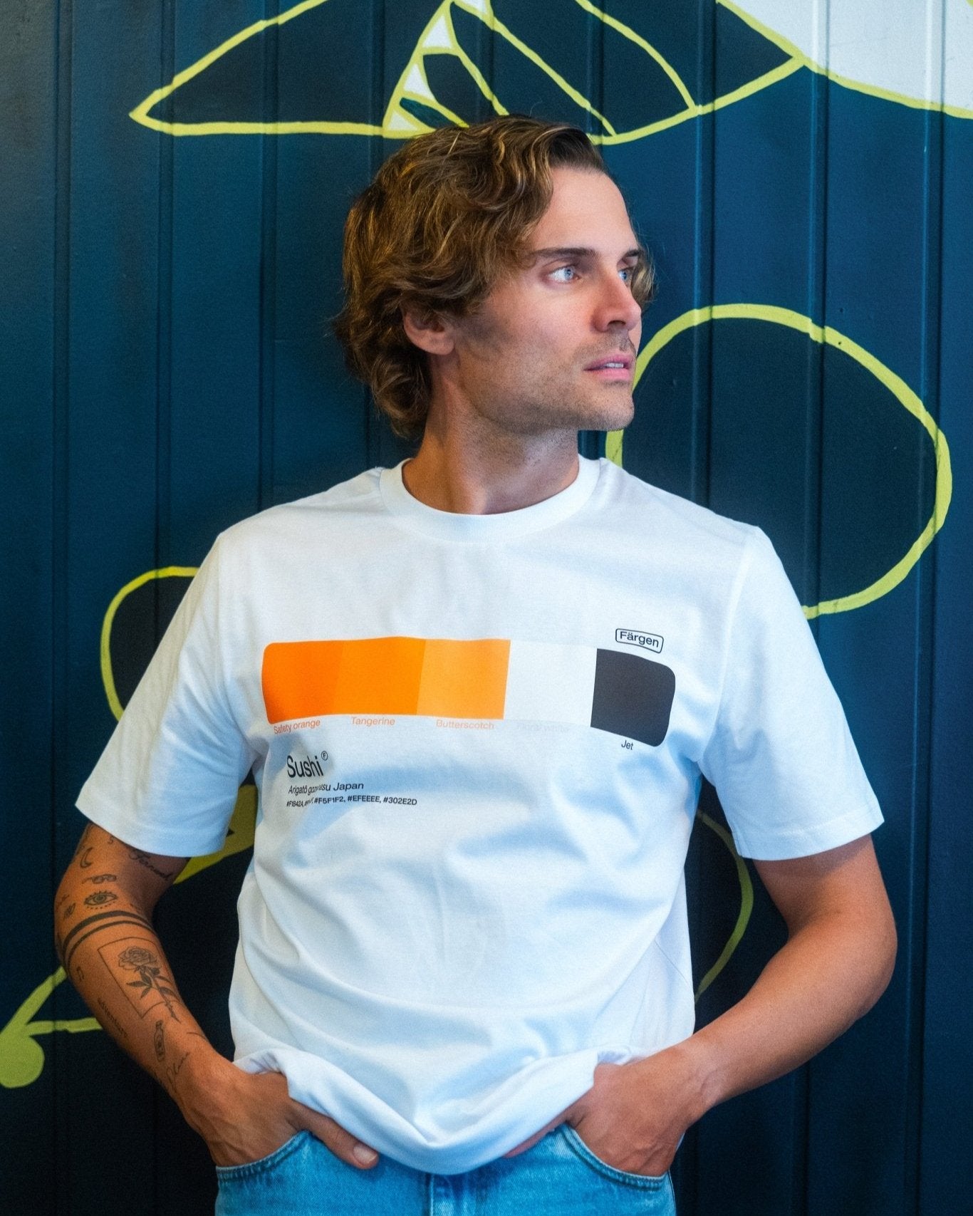 Camiseta Sushi - Färgen