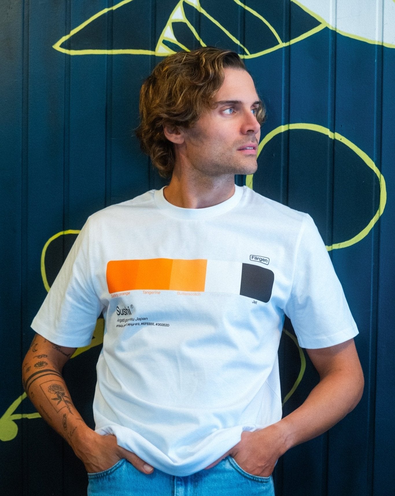 Camiseta Sushi - Färgen