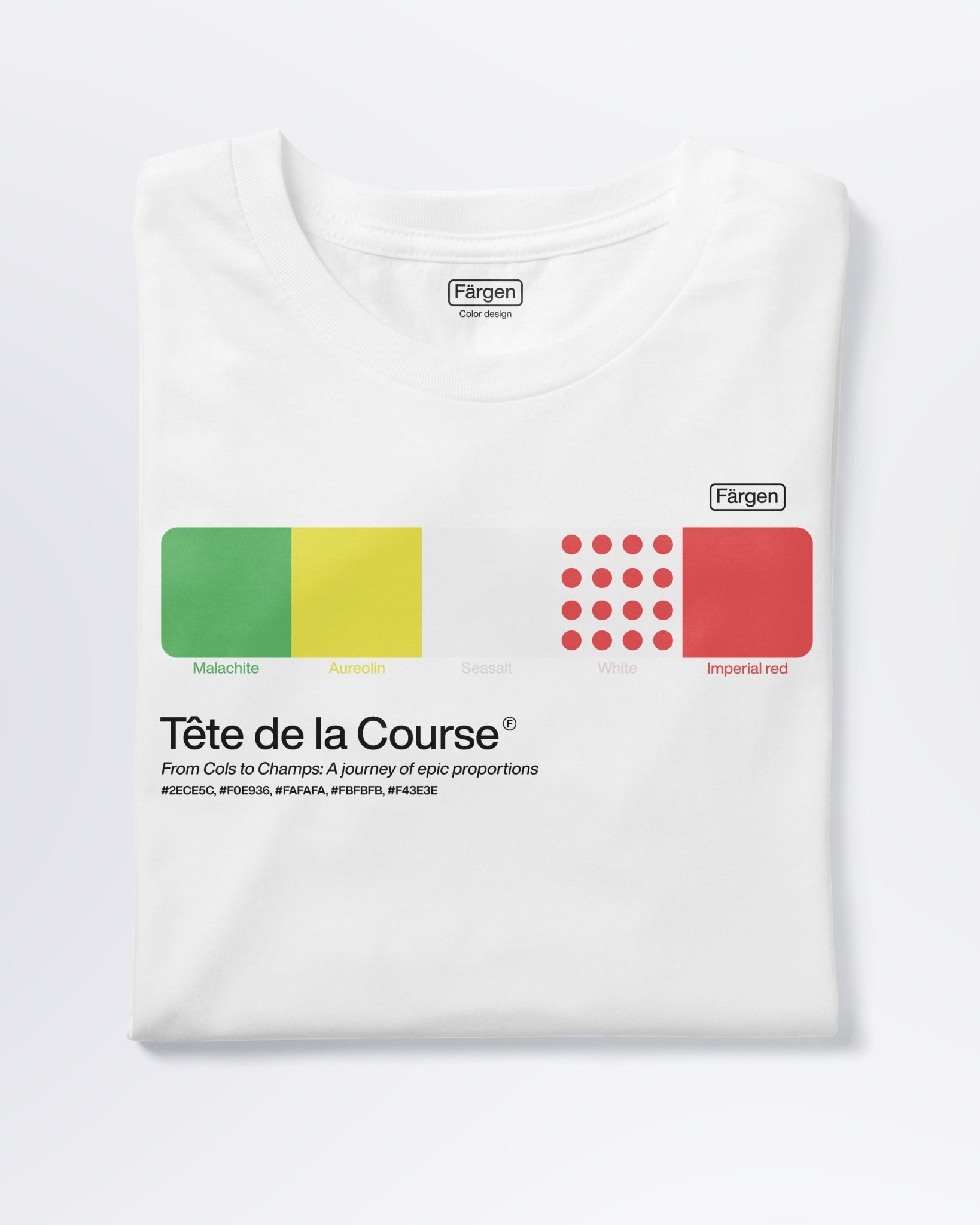 Camiseta Tête de la Course - Färgen