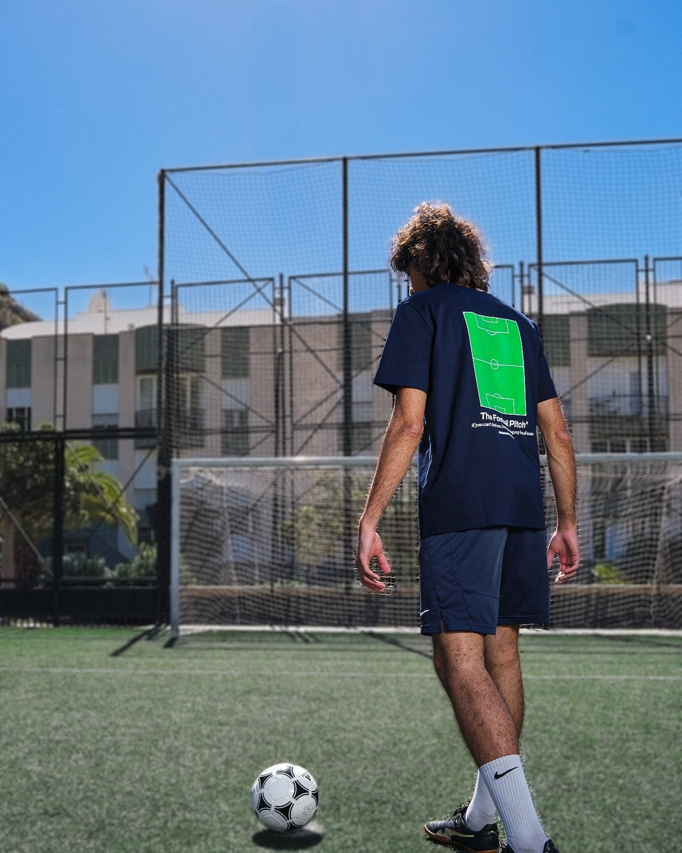 Camiseta The Football Pitch - Azul - Färgen