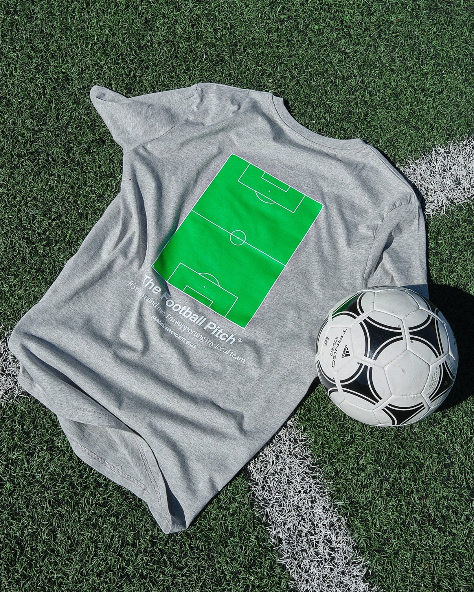 Camiseta The Football Pitch - Gris - Färgen