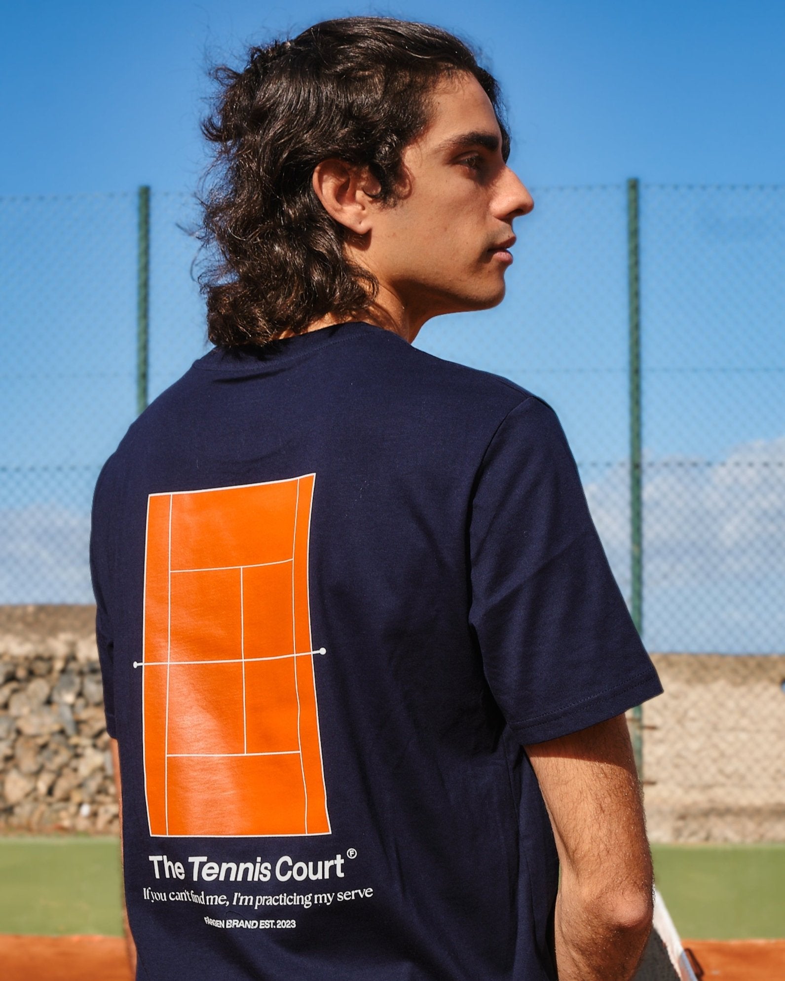 Camiseta The Tennis Court - Azul - Färgen