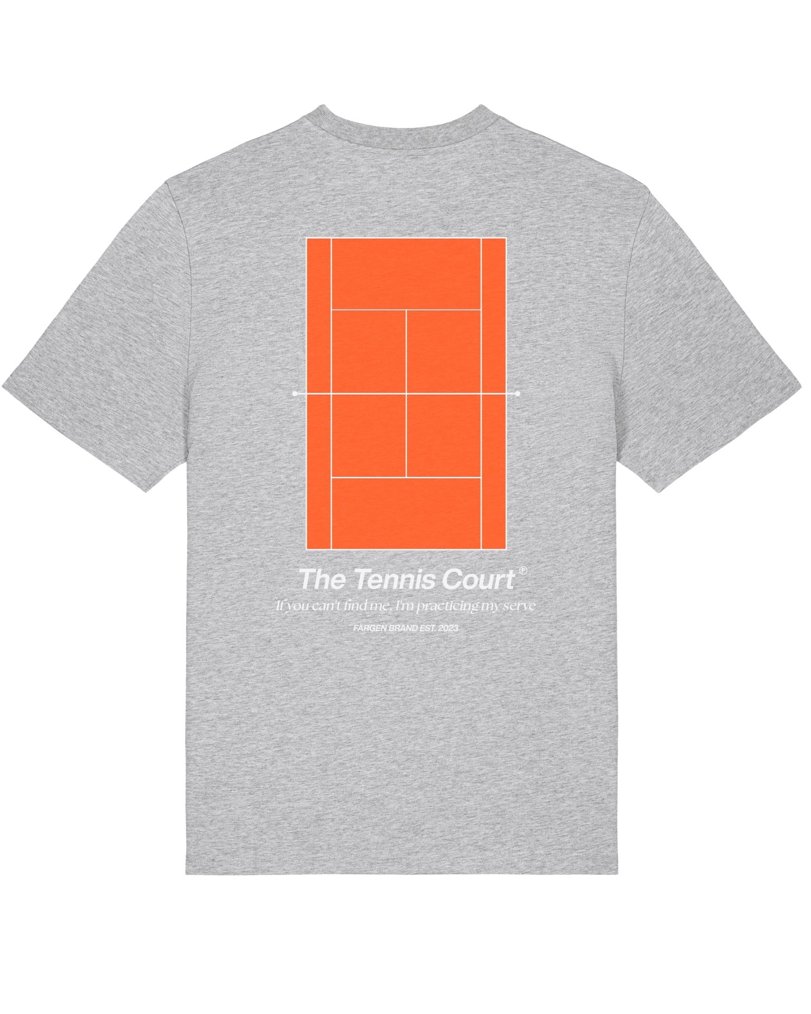Camiseta The Tennis Court - Gris - Färgen