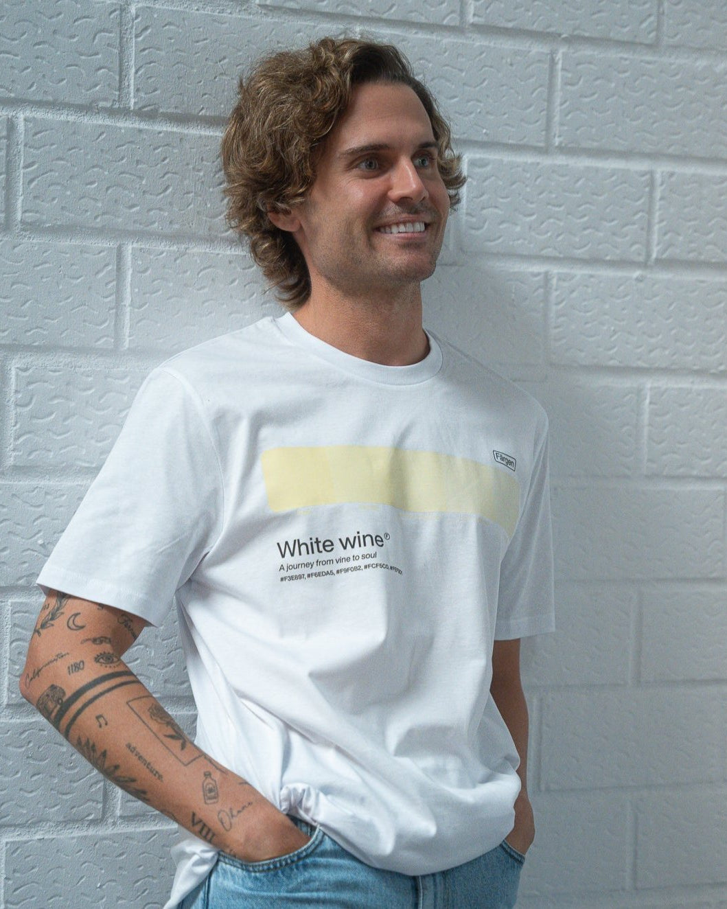 Camiseta White wine - Färgen