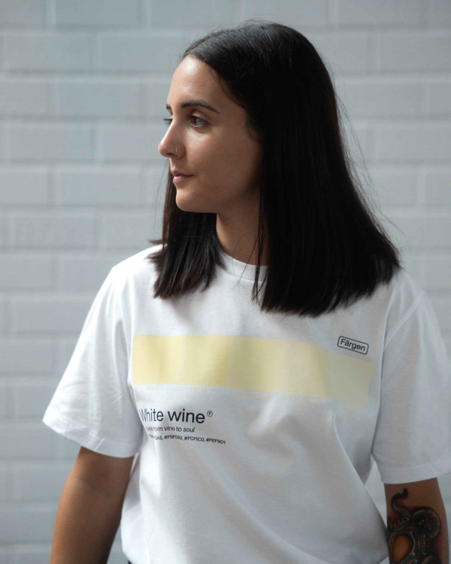 Camiseta White wine - Färgen