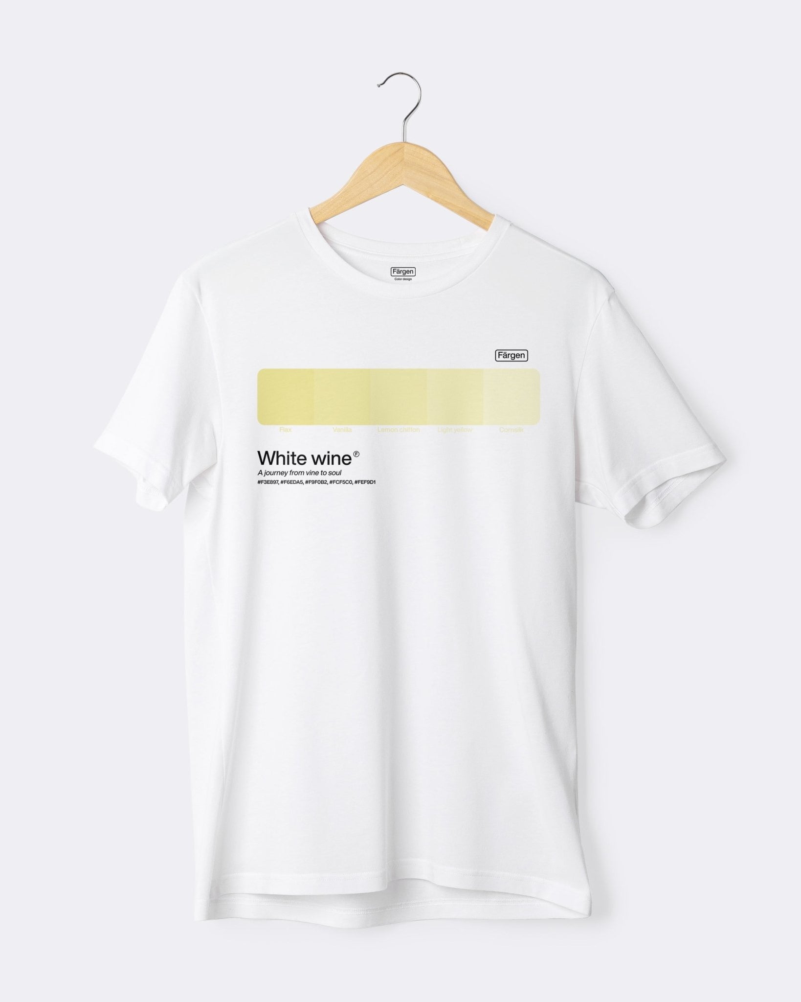 Camiseta White wine - Färgen