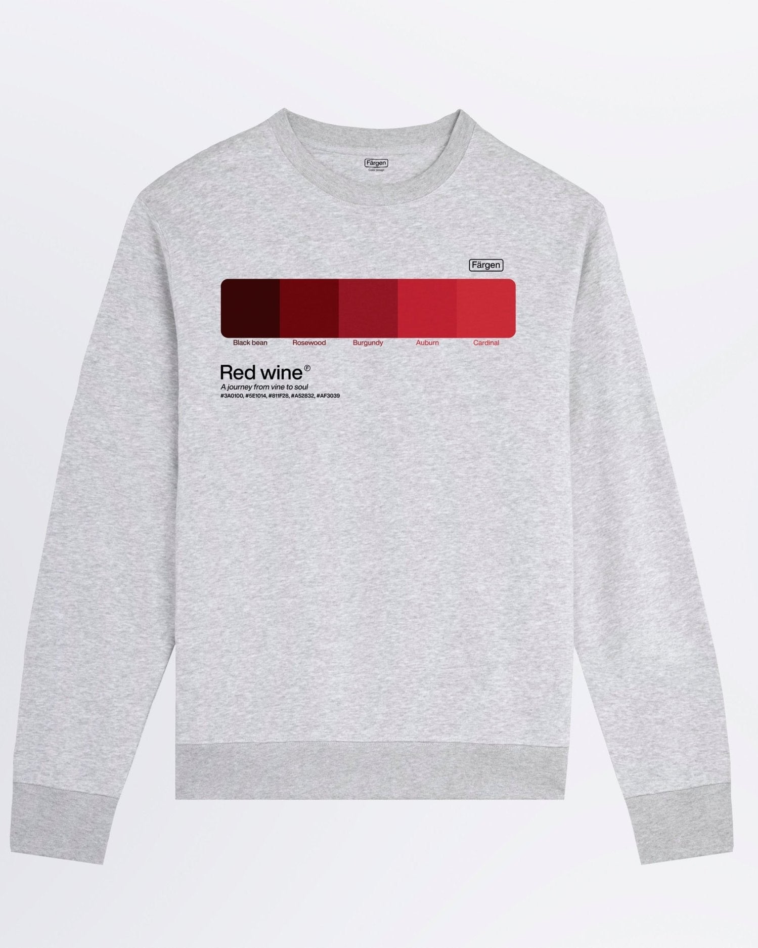 Sudadera Red Wine - Färgen