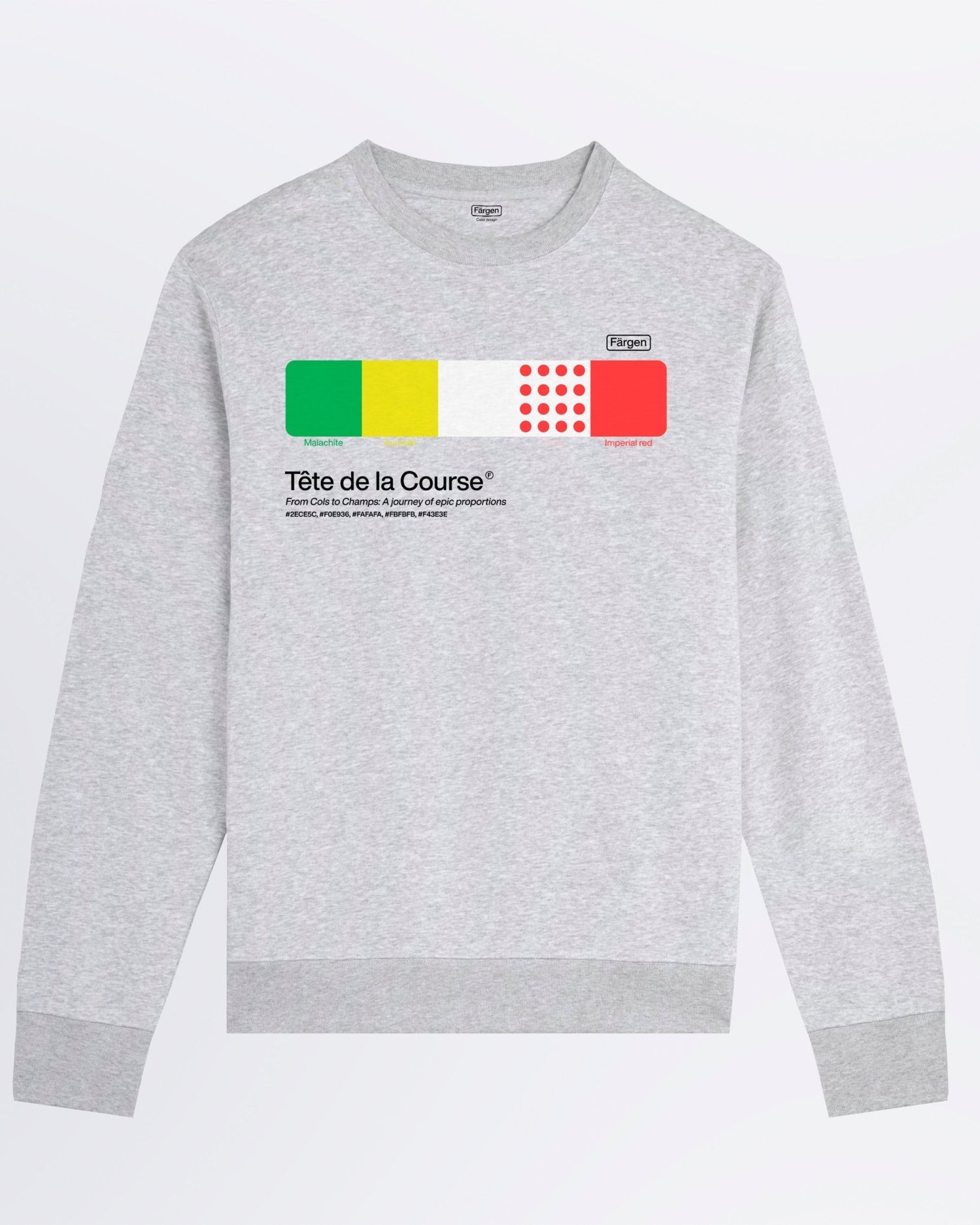 Sudadera Tête de la Course - Färgen