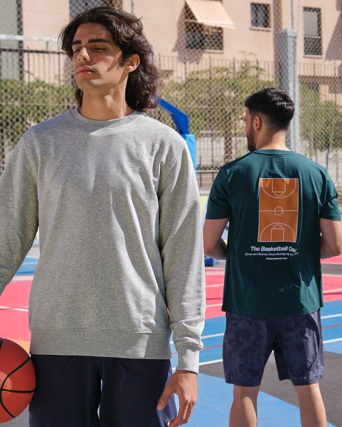 Sudadera The Basketball Court - Gris - Färgen