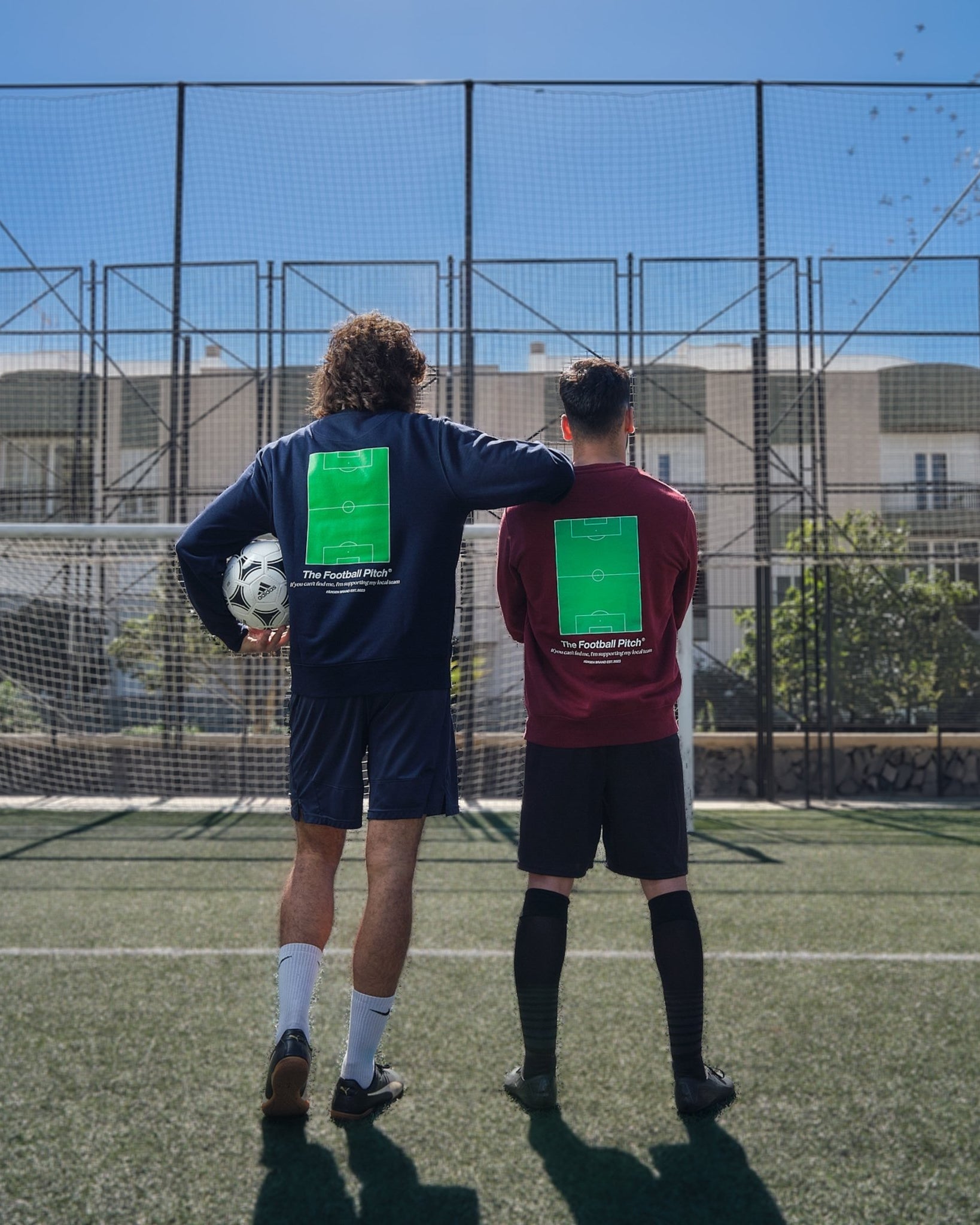 Sudadera The Football Pitch - Azul - Färgen