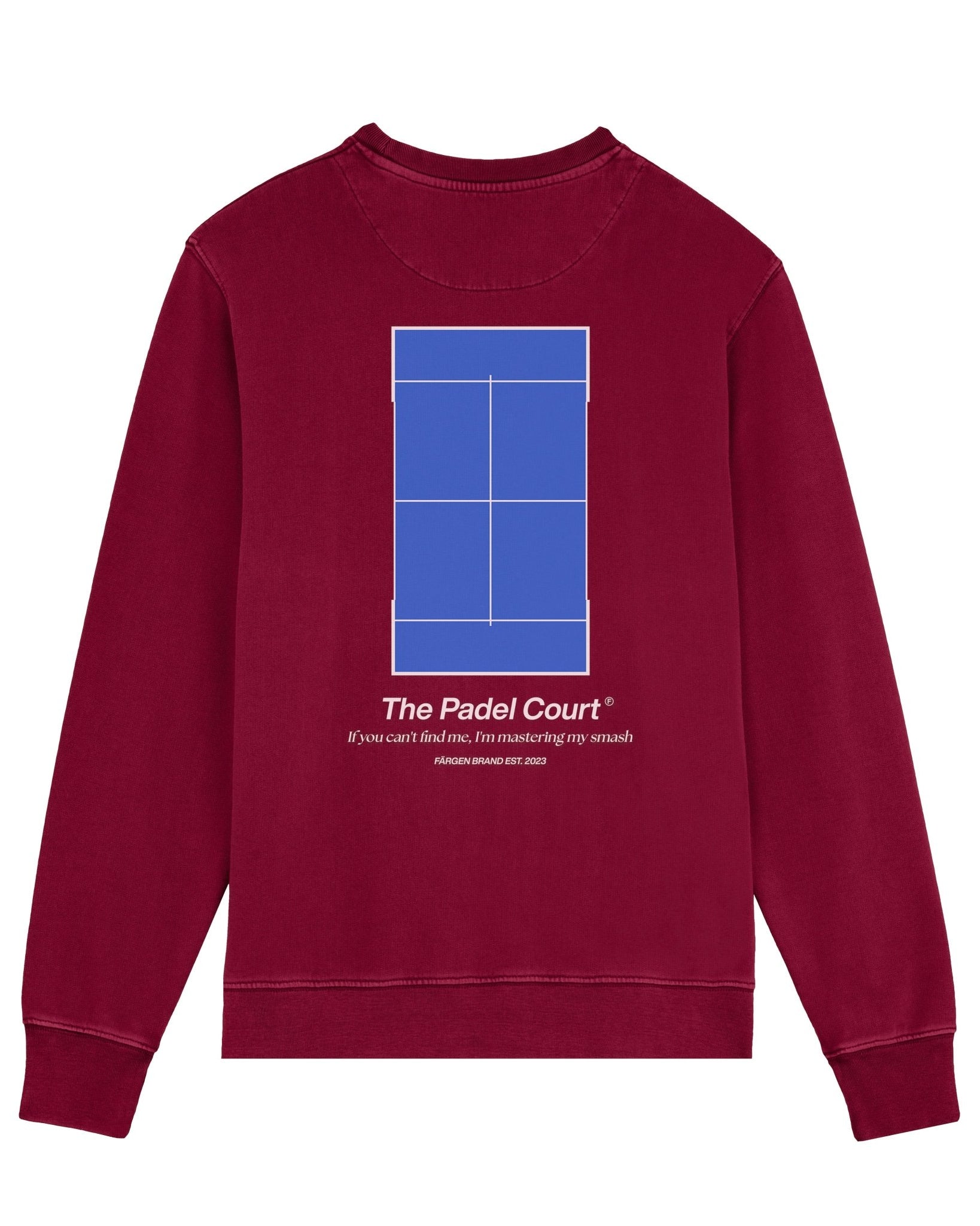 Sudadera The Padel Court - Burdeos - Färgen