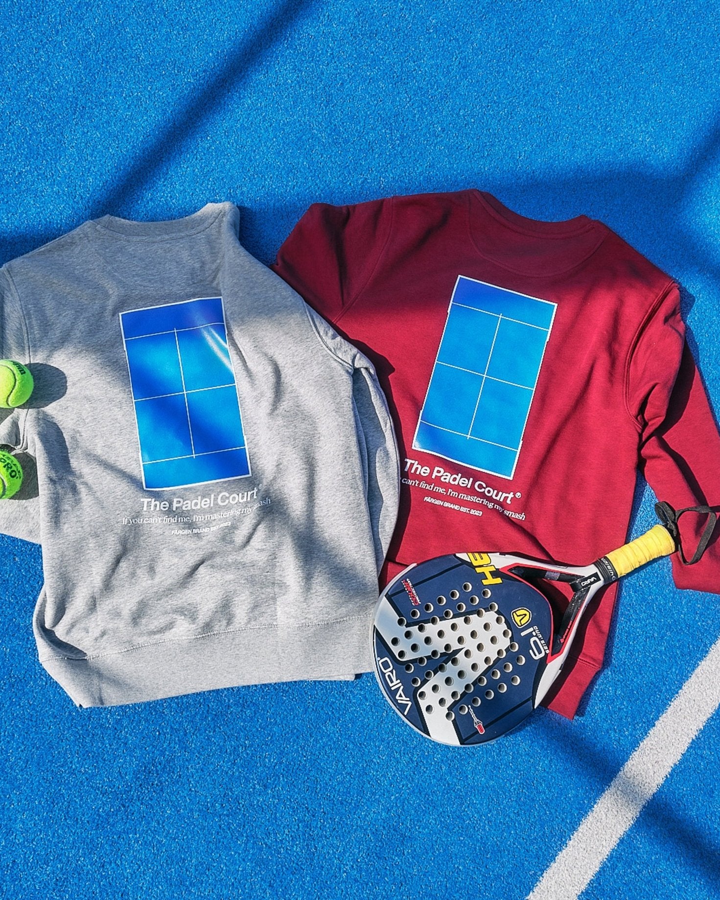 Sudadera The Padel Court - Gris - Färgen