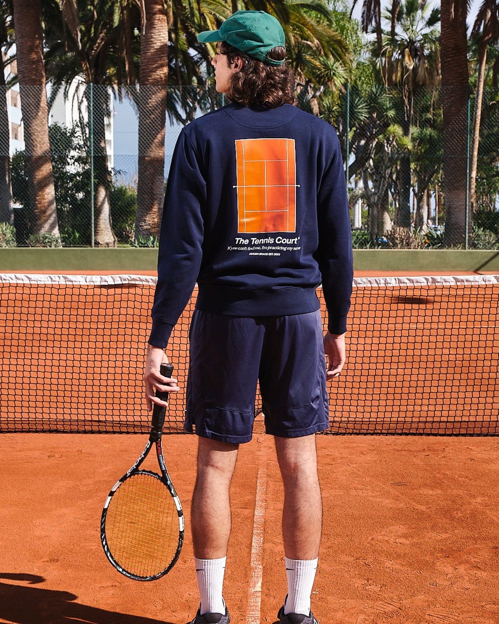 Sudadera The Tennis Court - Azul - Färgen