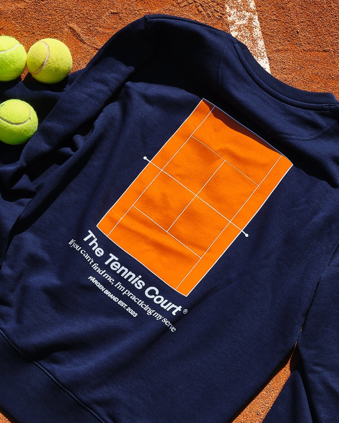 Sudadera The Tennis Court - Azul - Färgen