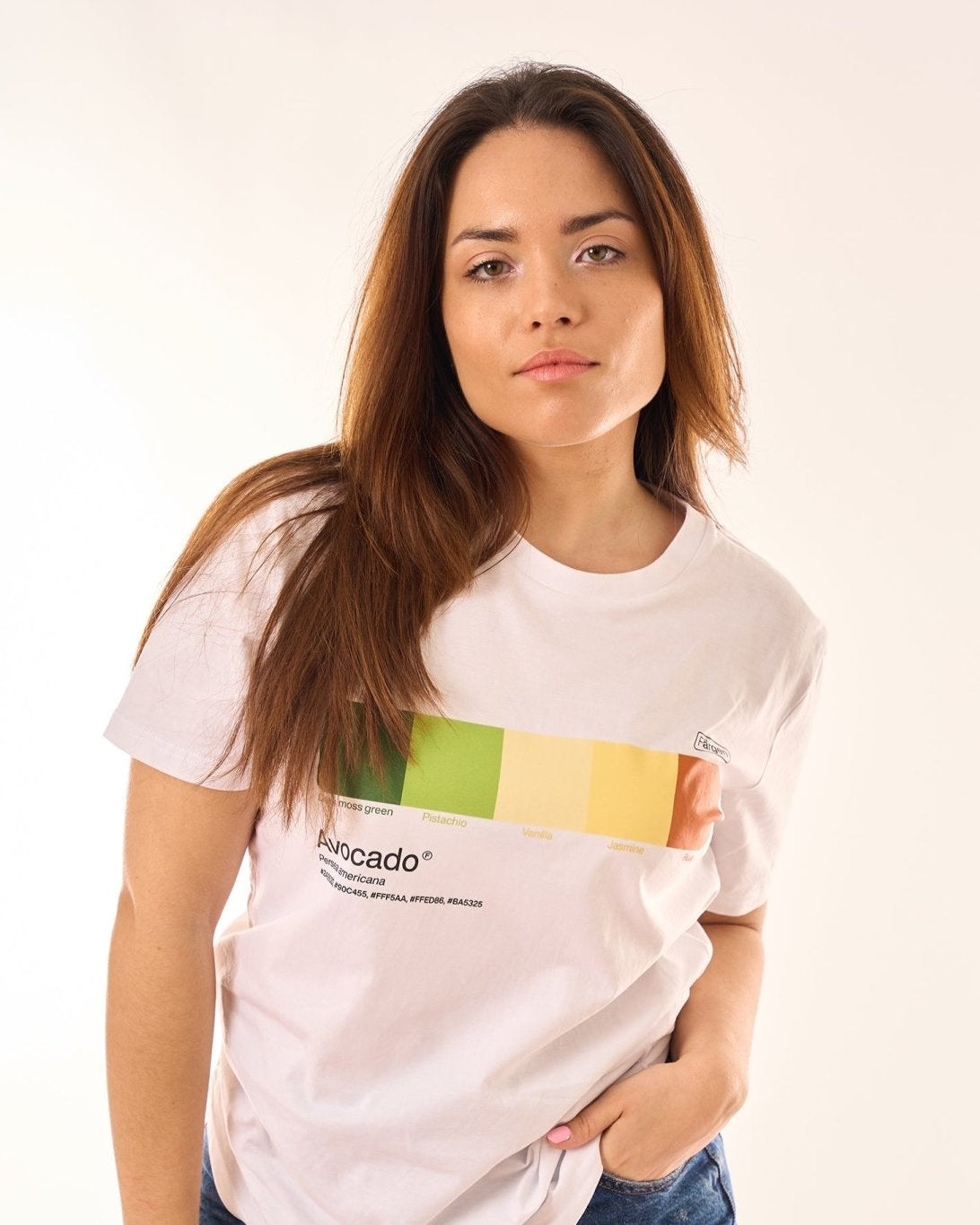Camiseta algodón orgánico Avocado - Färgen