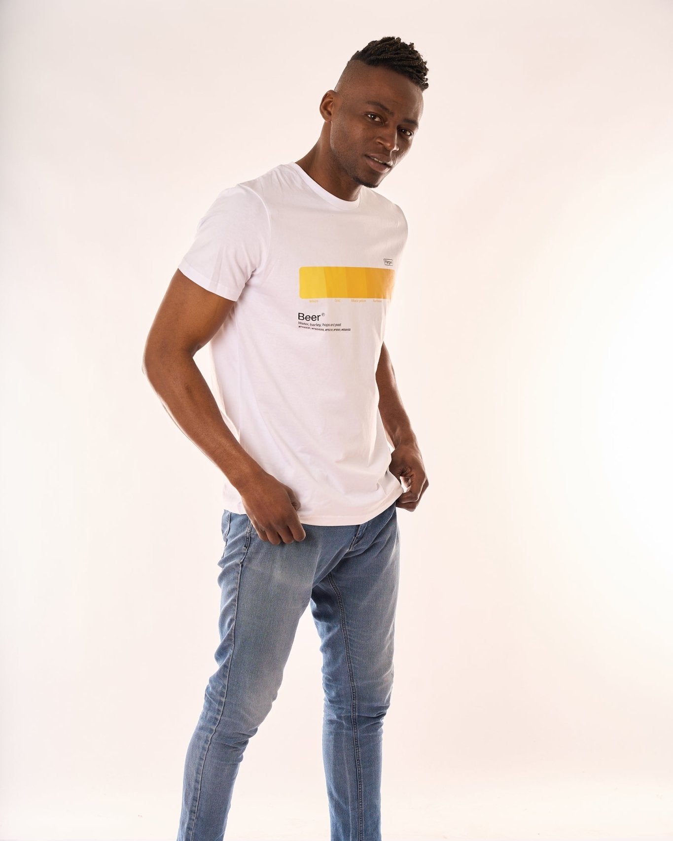 Camiseta algodón orgánico Beer - Färgen