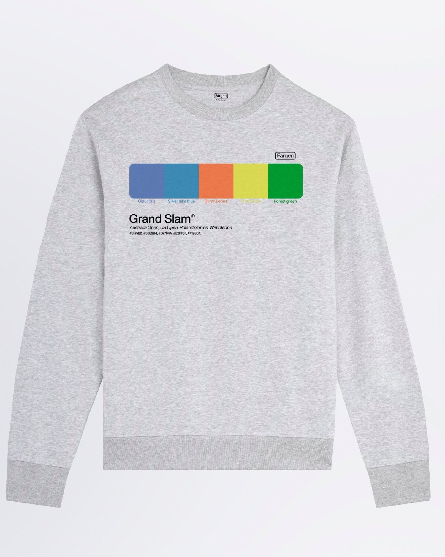 Sudadera algodón orgánico Grand Slam - Färgen