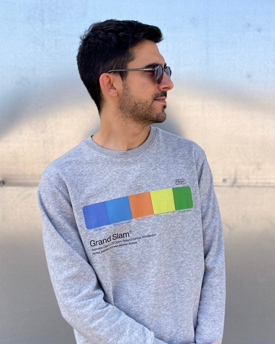 Sudadera algodón orgánico Grand Slam - Färgen