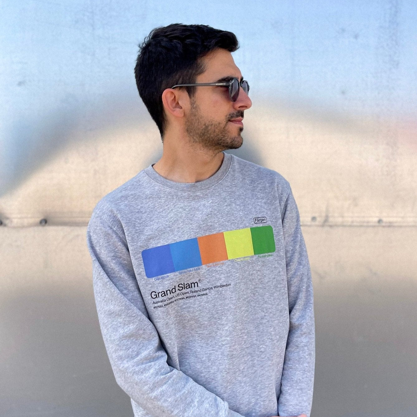 Sudadera algodón orgánico Grand Slam - Färgen