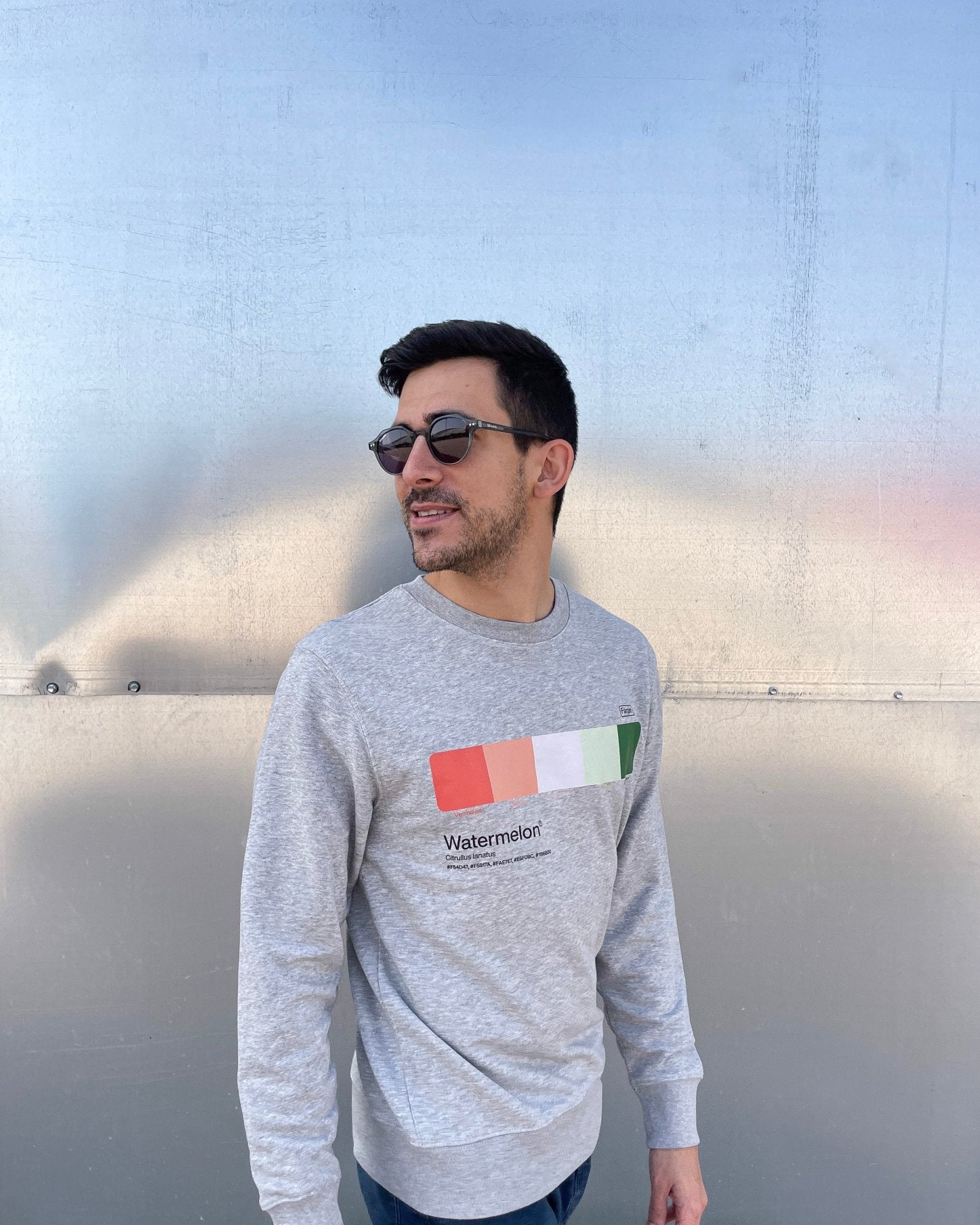 Sudadera algodón orgánico Watermelon - Färgen