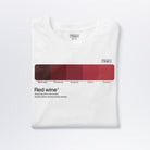 Camiseta algodón orgánico Red wine - Färgen