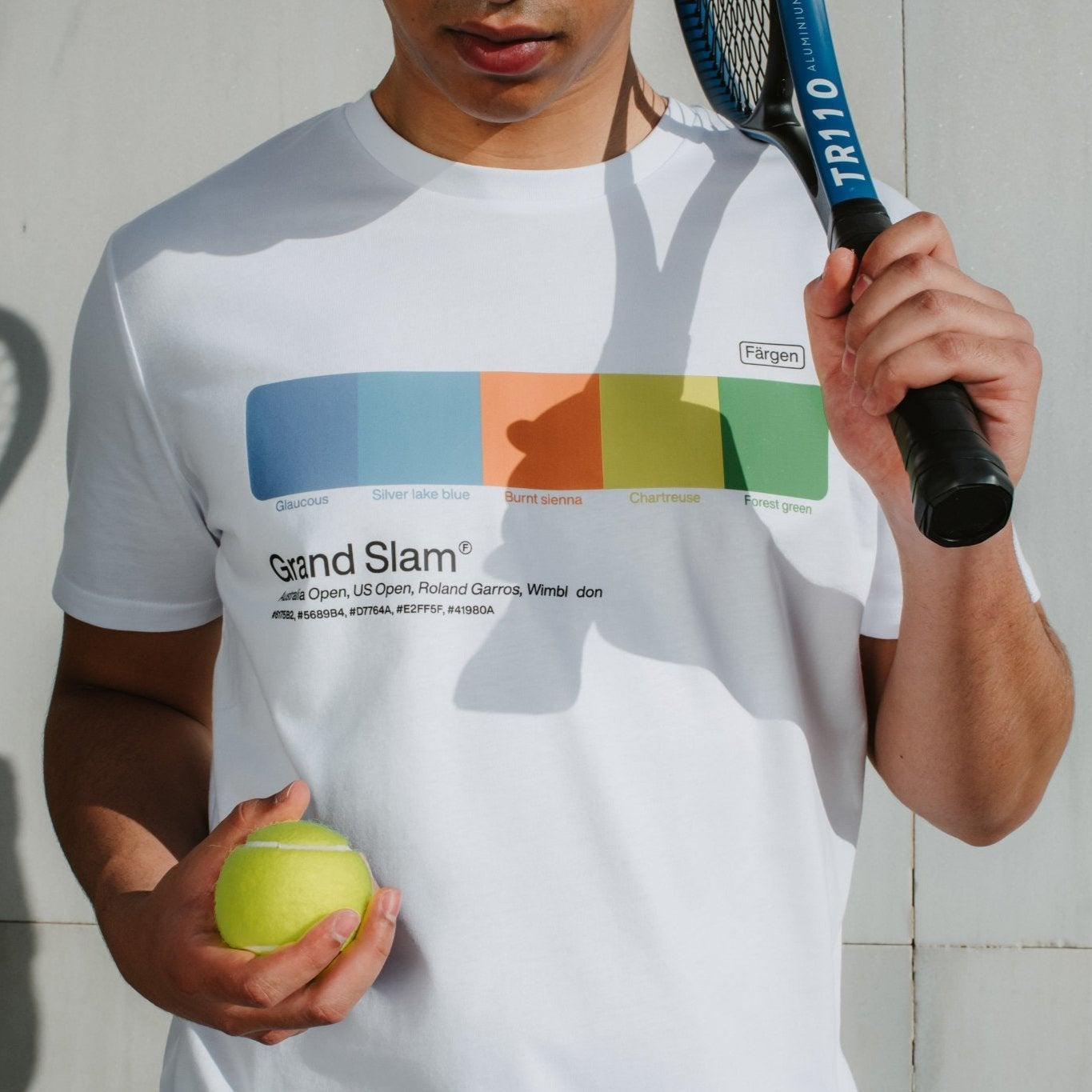 Camiseta Grand Slam - Färgen