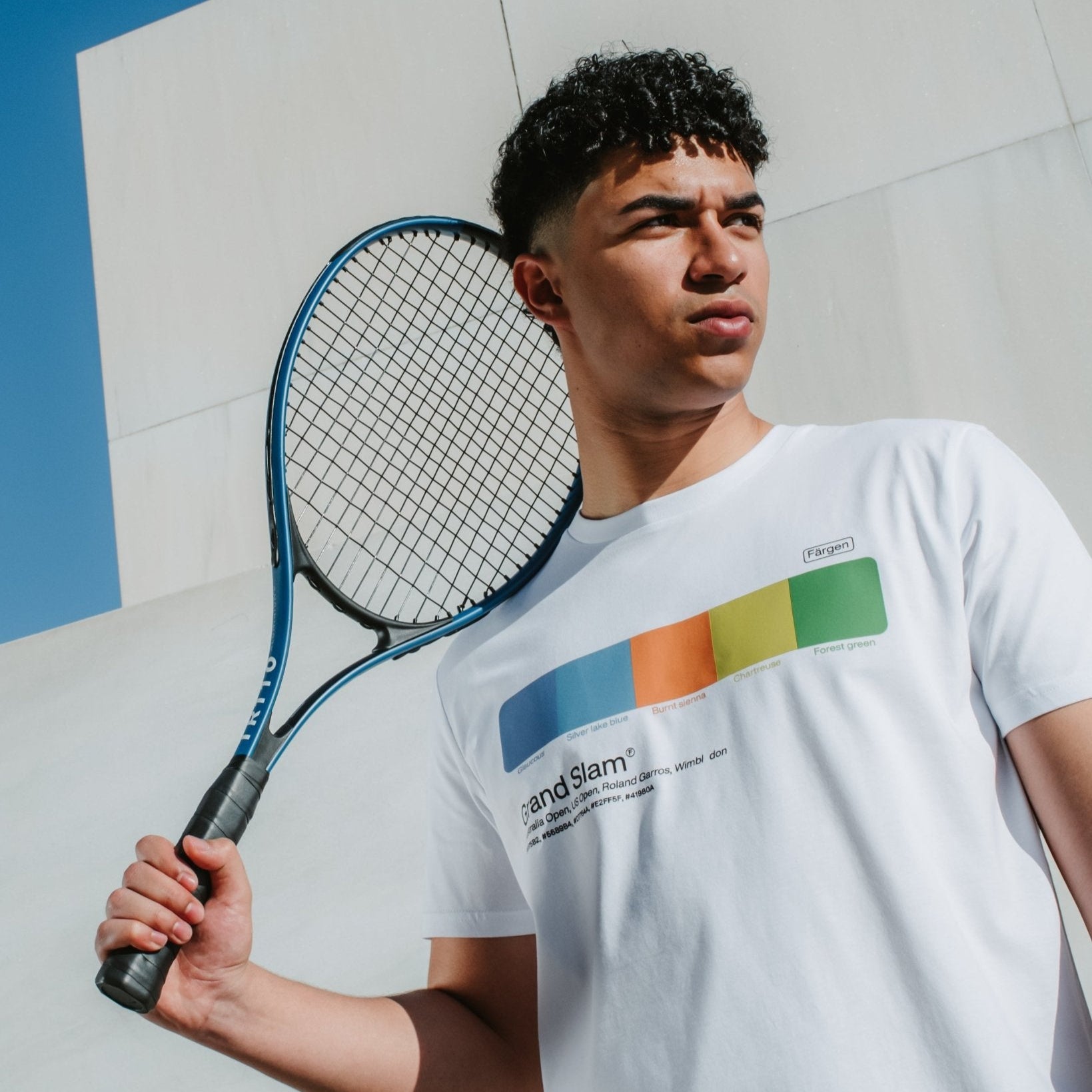Camiseta Grand Slam - Färgen
