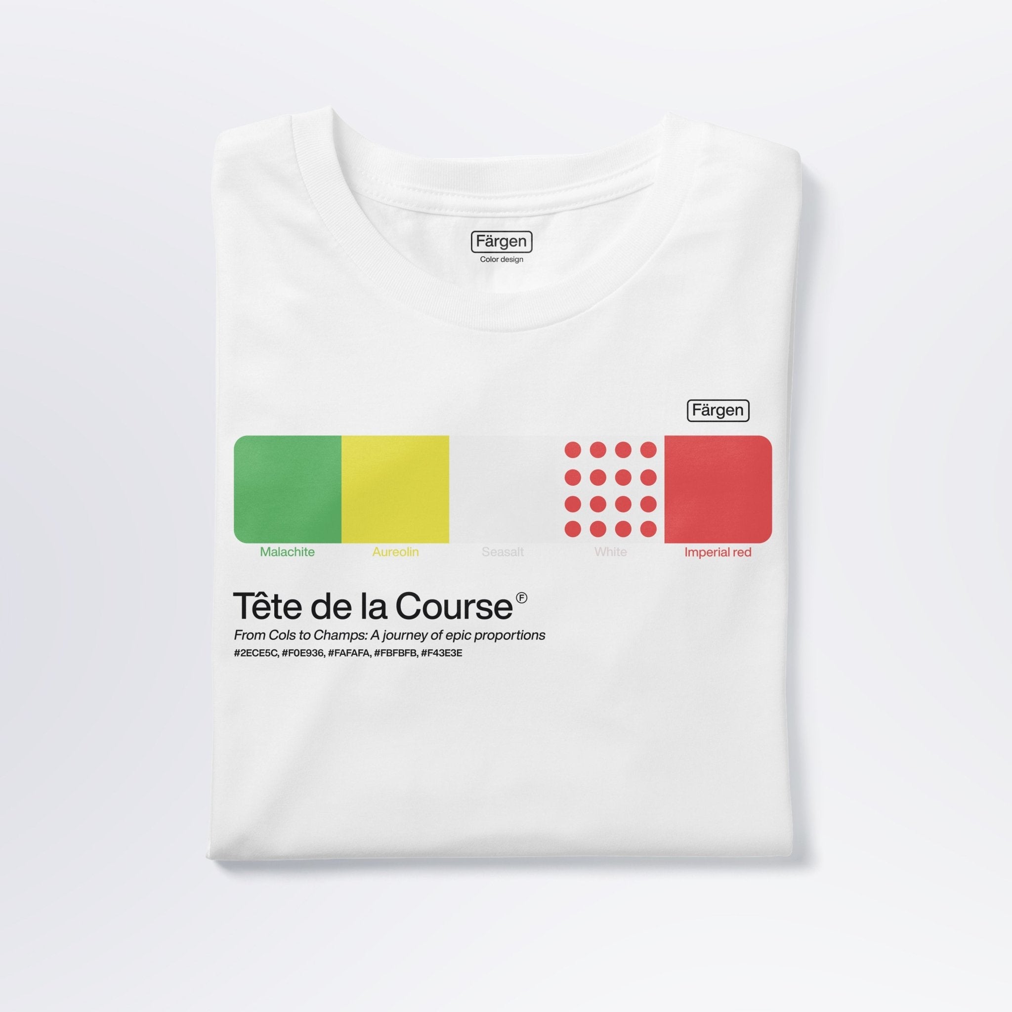 Camiseta Tête de la Course - Färgen