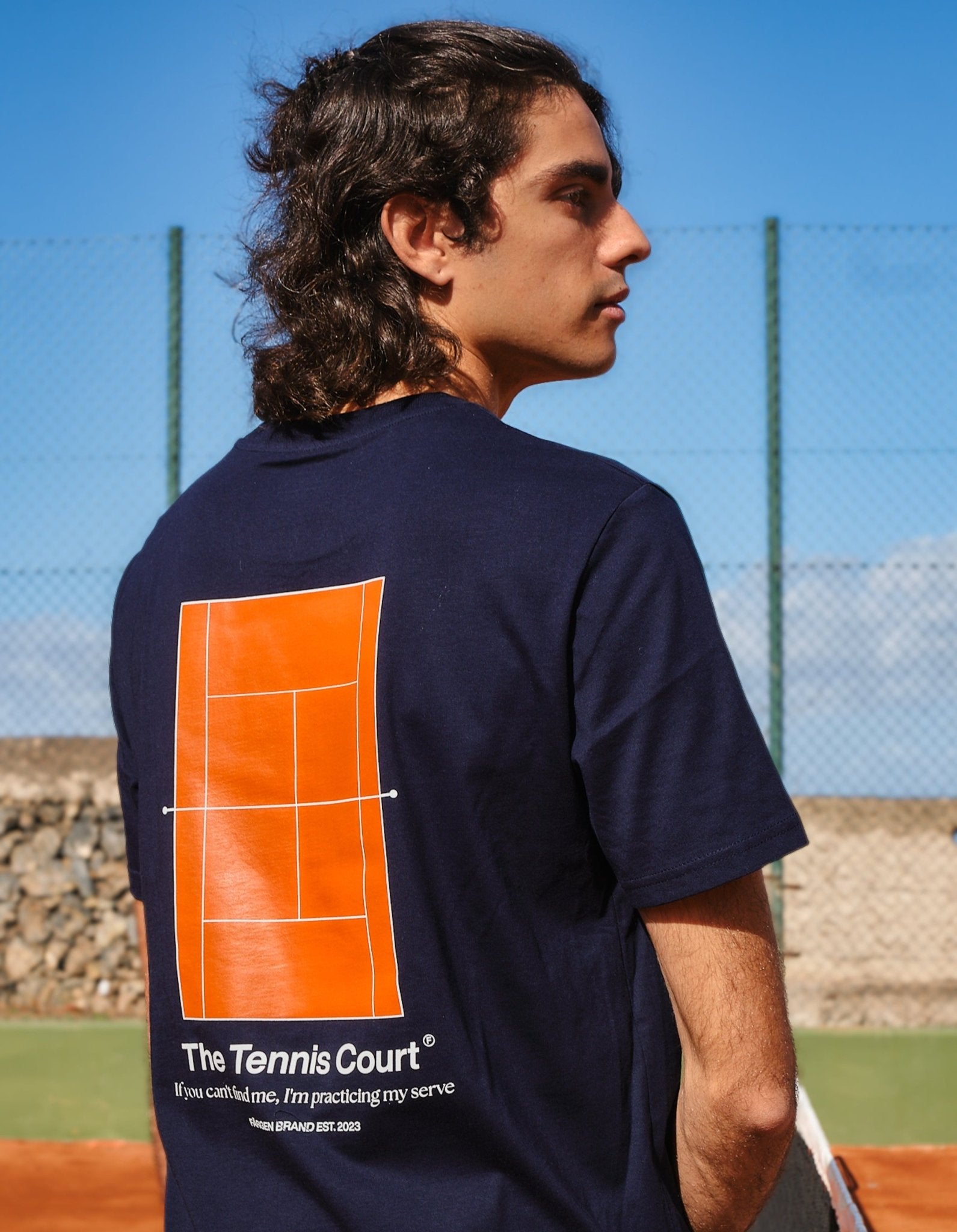 Camiseta The Tennis Court - Azul - Färgen