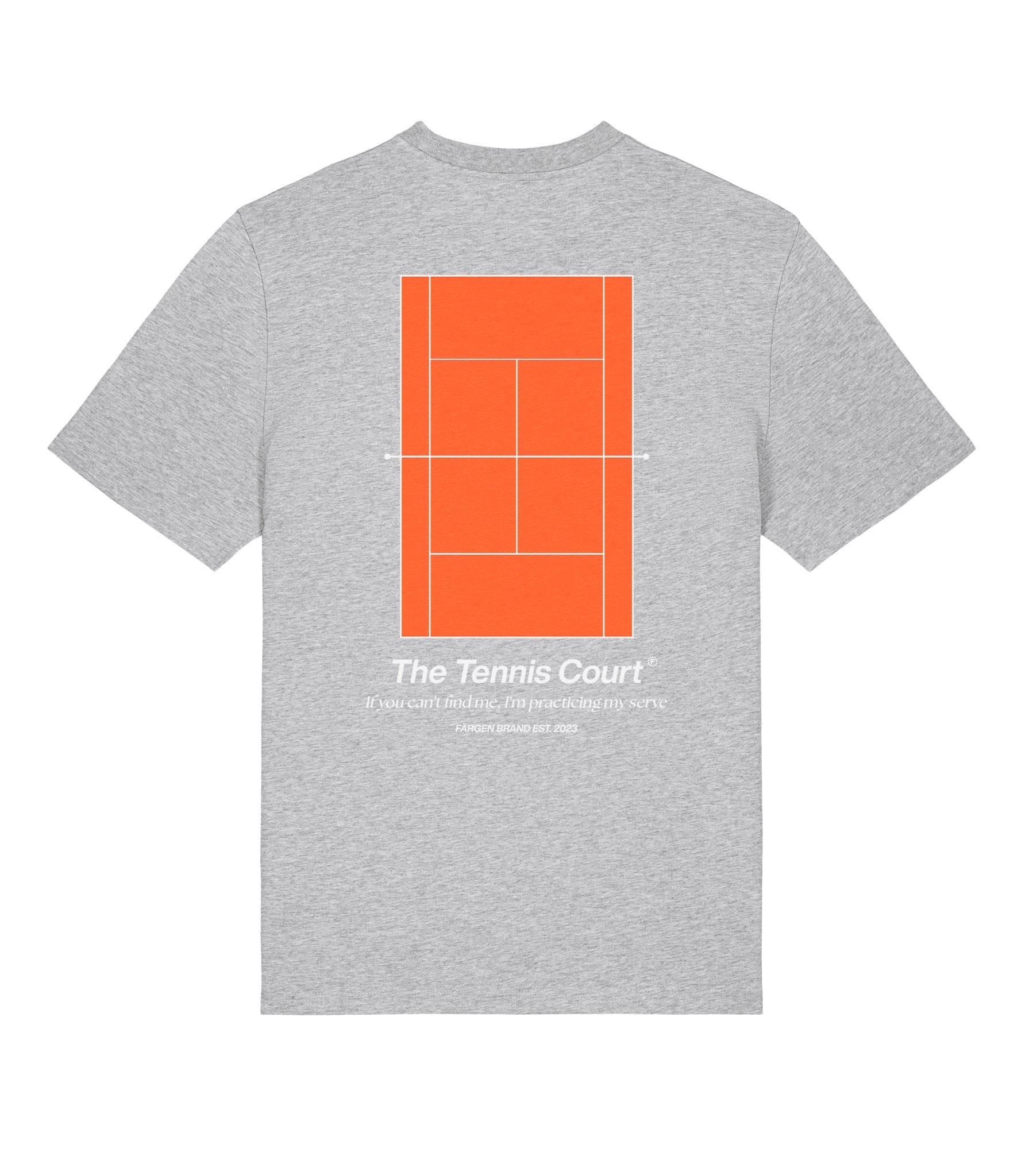 Camiseta The Tennis Court - Gris - Färgen