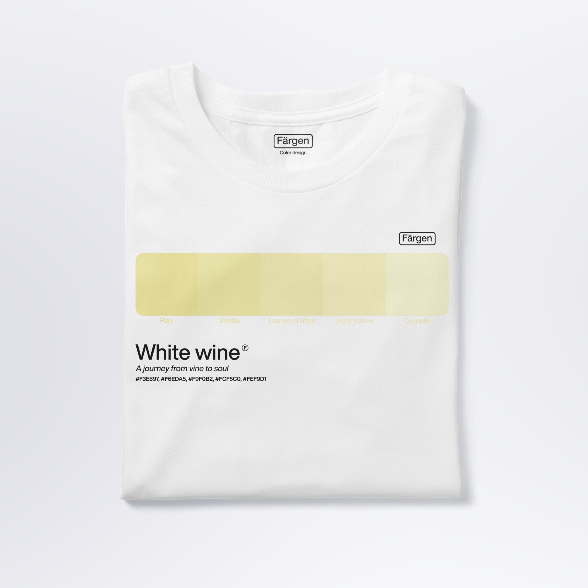 Camiseta White wine - Färgen