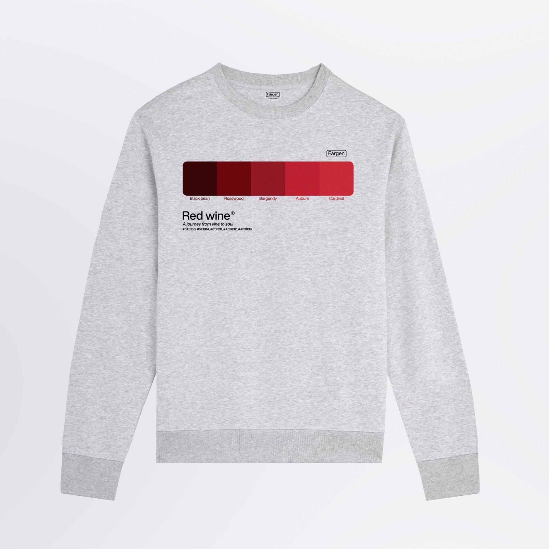 Sudadera Red Wine - Färgen
