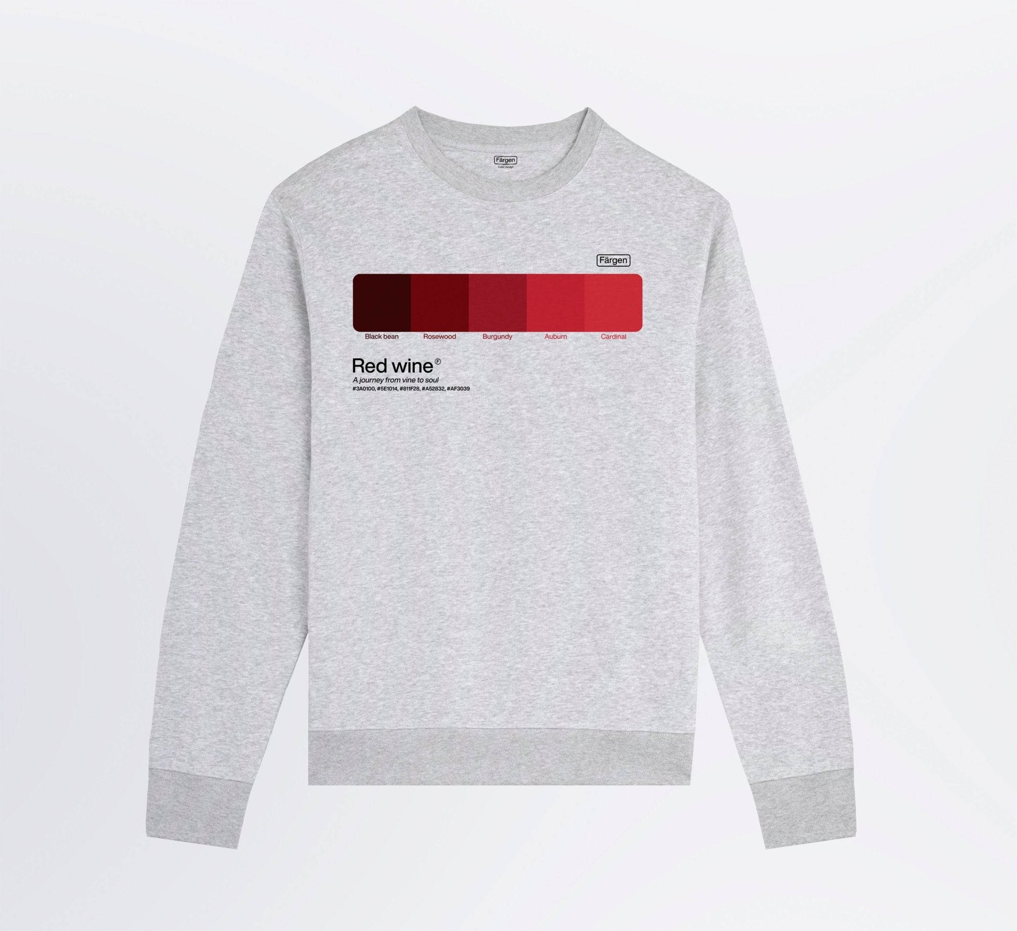 Sudadera Red Wine - Färgen