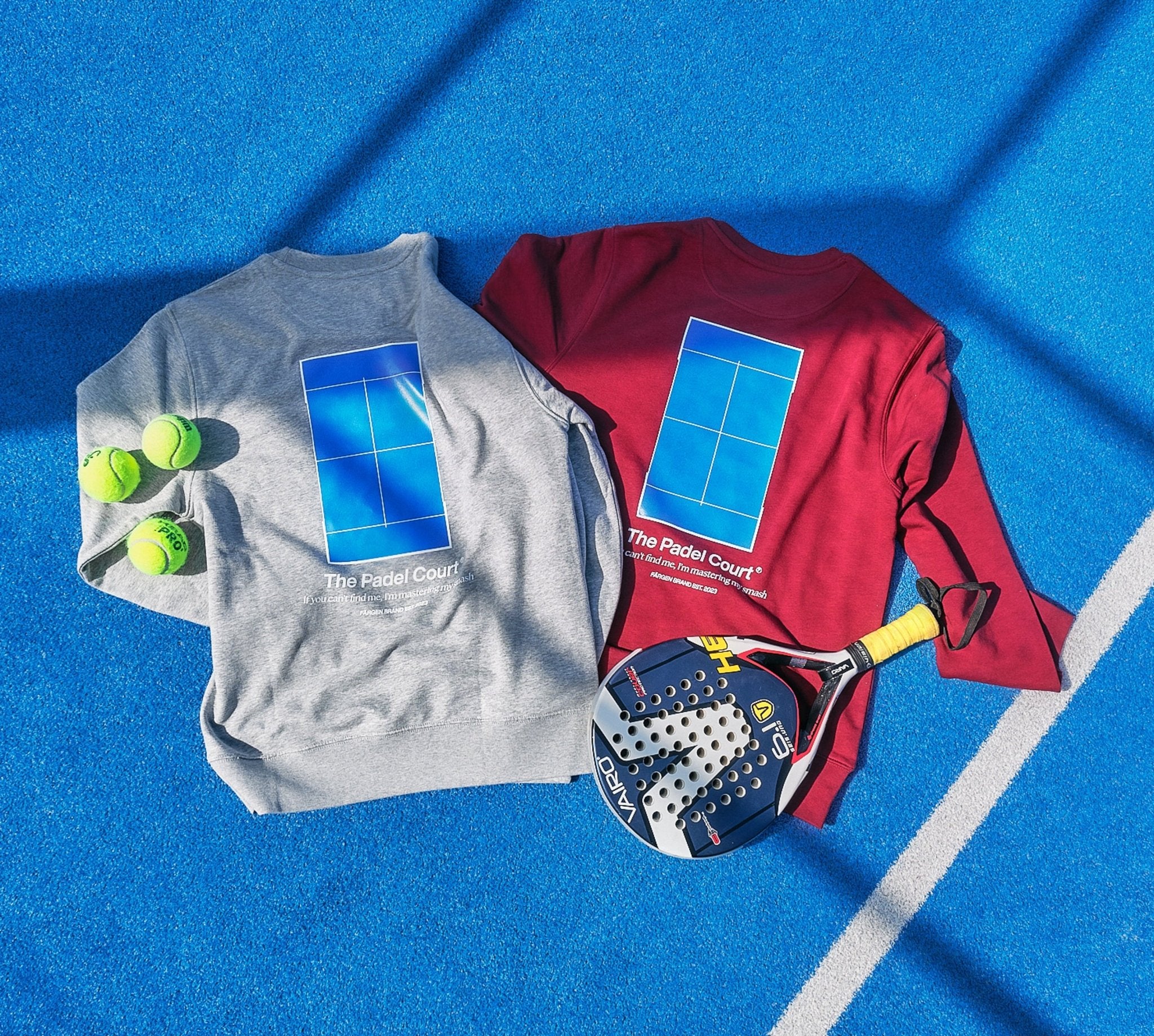 Sudadera The Padel Court - Gris - Färgen