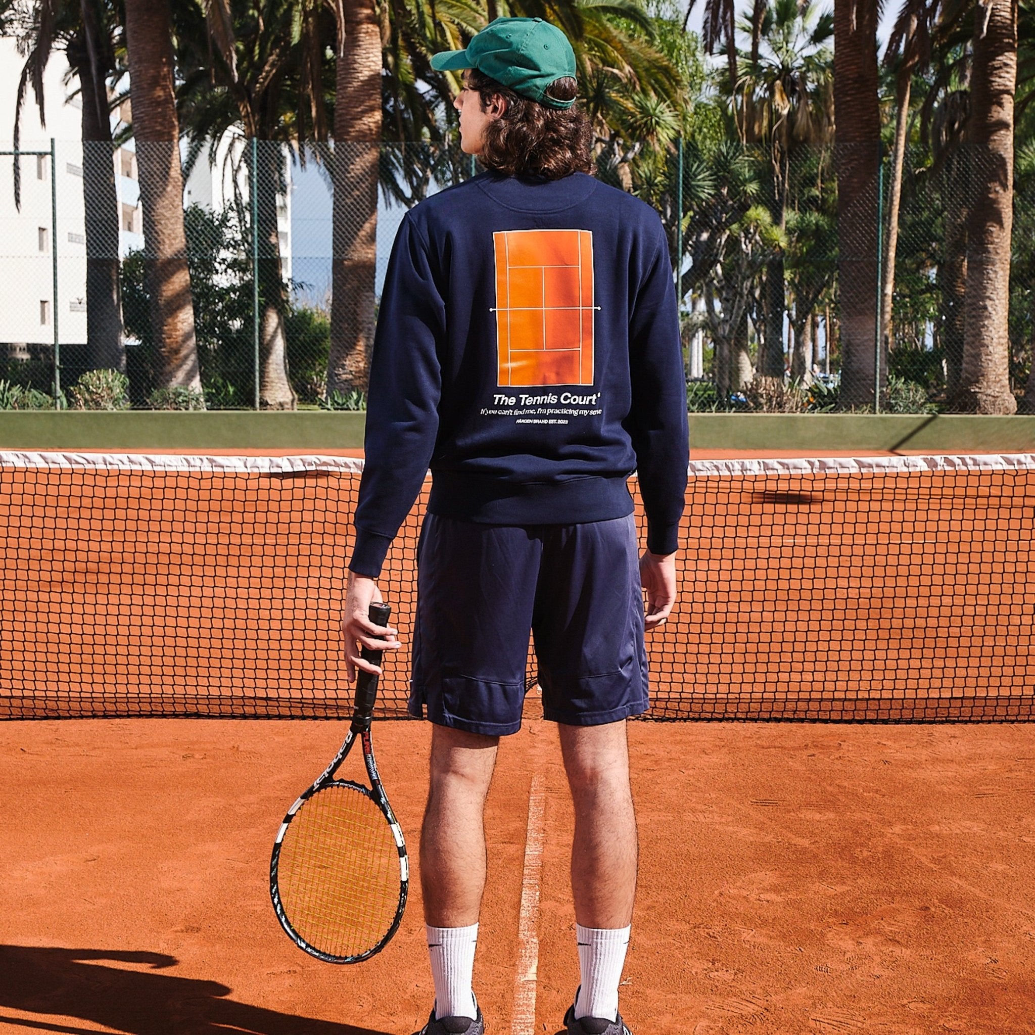 Sudadera The Tennis Court - Azul - Färgen