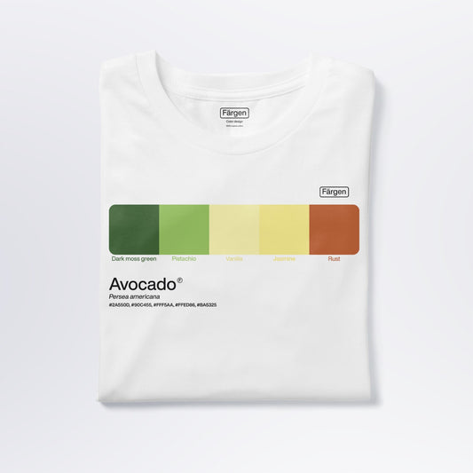 Camiseta algodón orgánico Avocado - Färgen