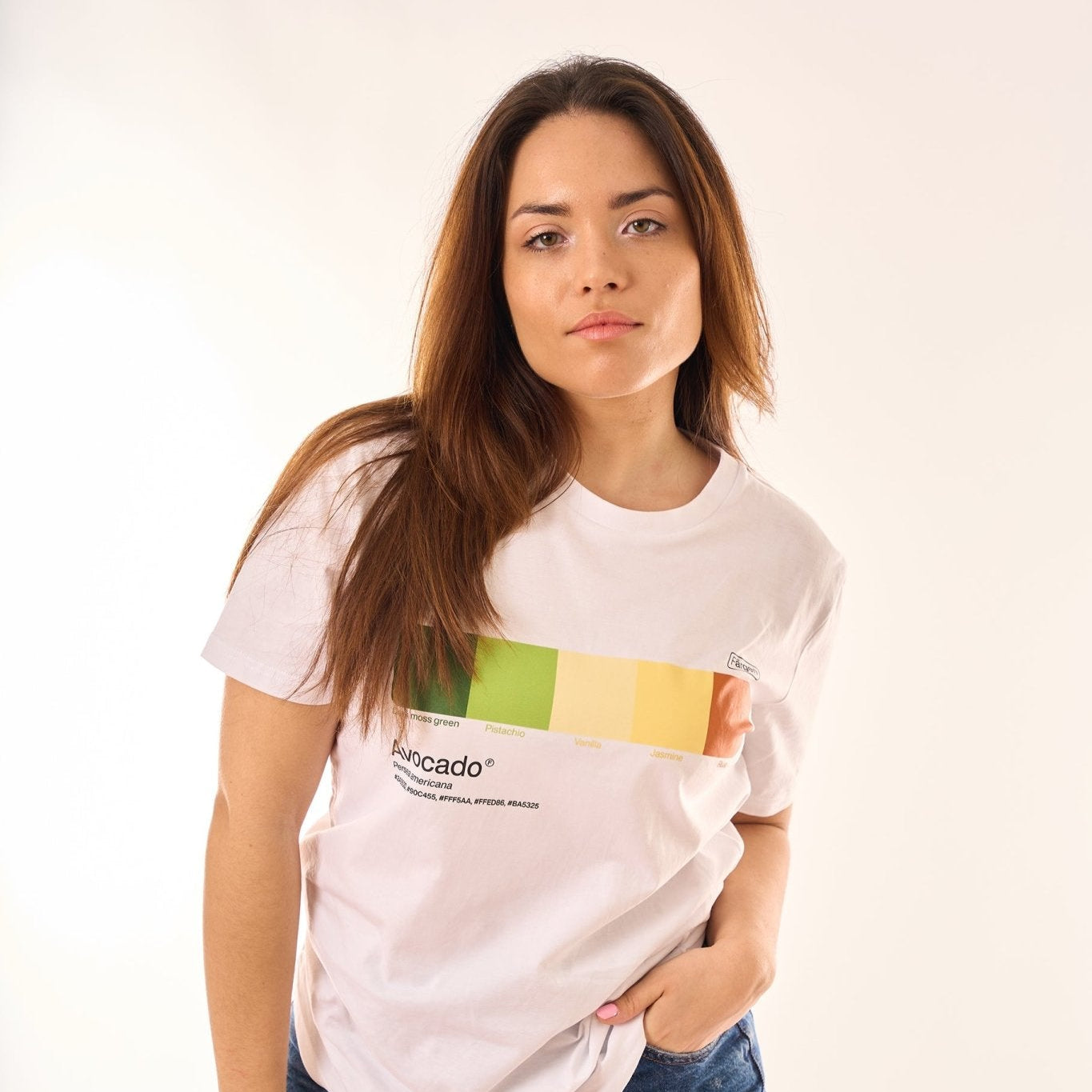 Camiseta algodón orgánico Avocado - Färgen