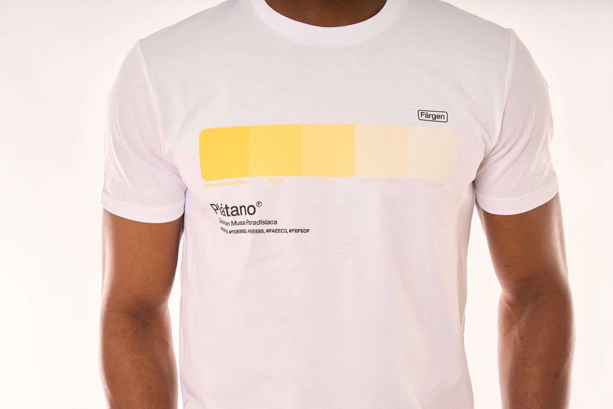 Camiseta algodón orgánico Plátano - Färgen