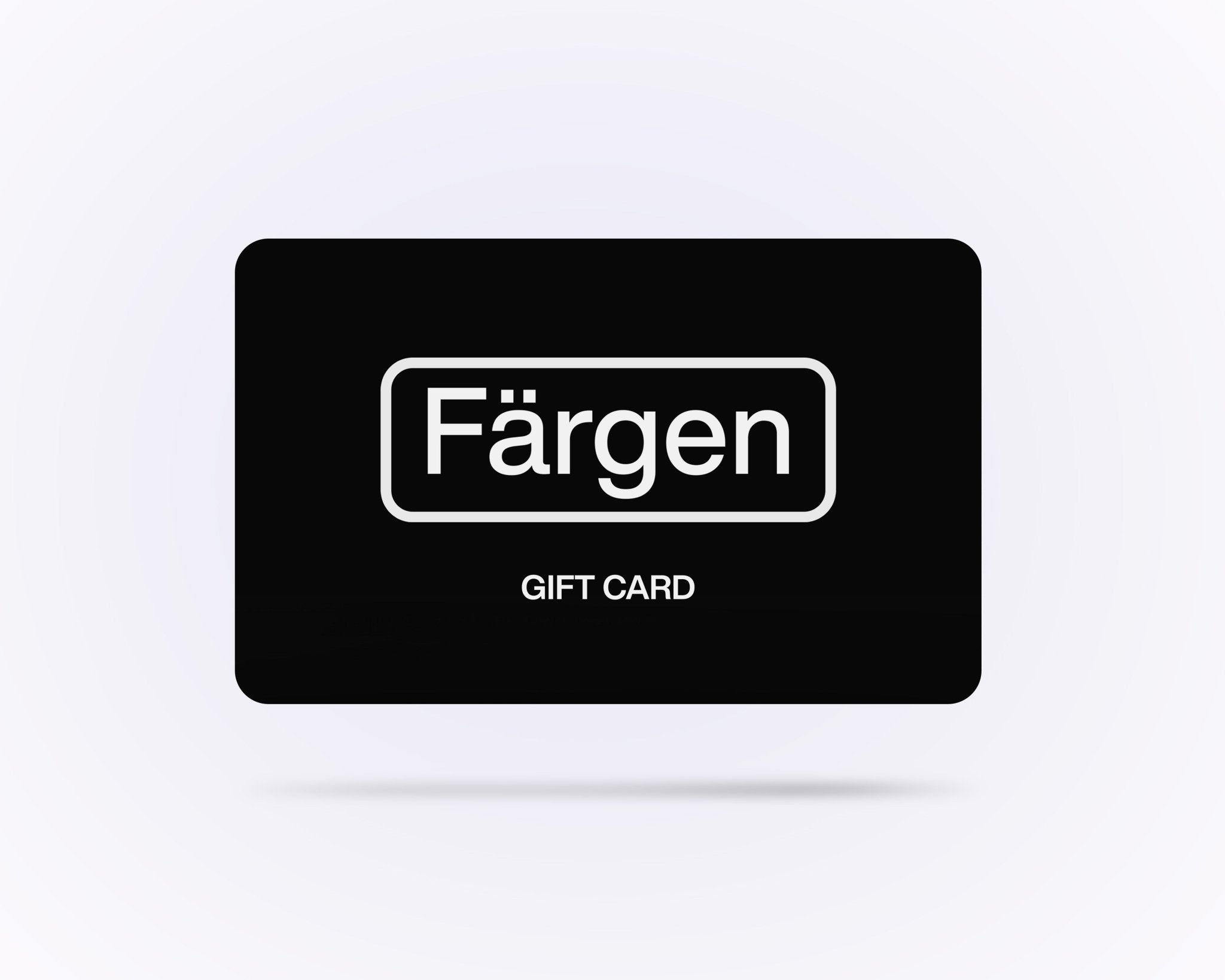 Gift Card Färgen - Färgen