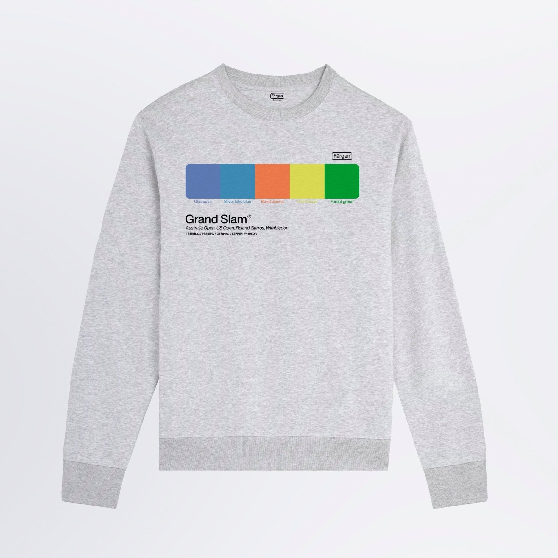 Sudadera algodón orgánico Grand Slam - Färgen